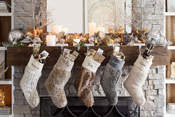 DIY Christmas Mantel Decorating Ideas • The Budget Decorator