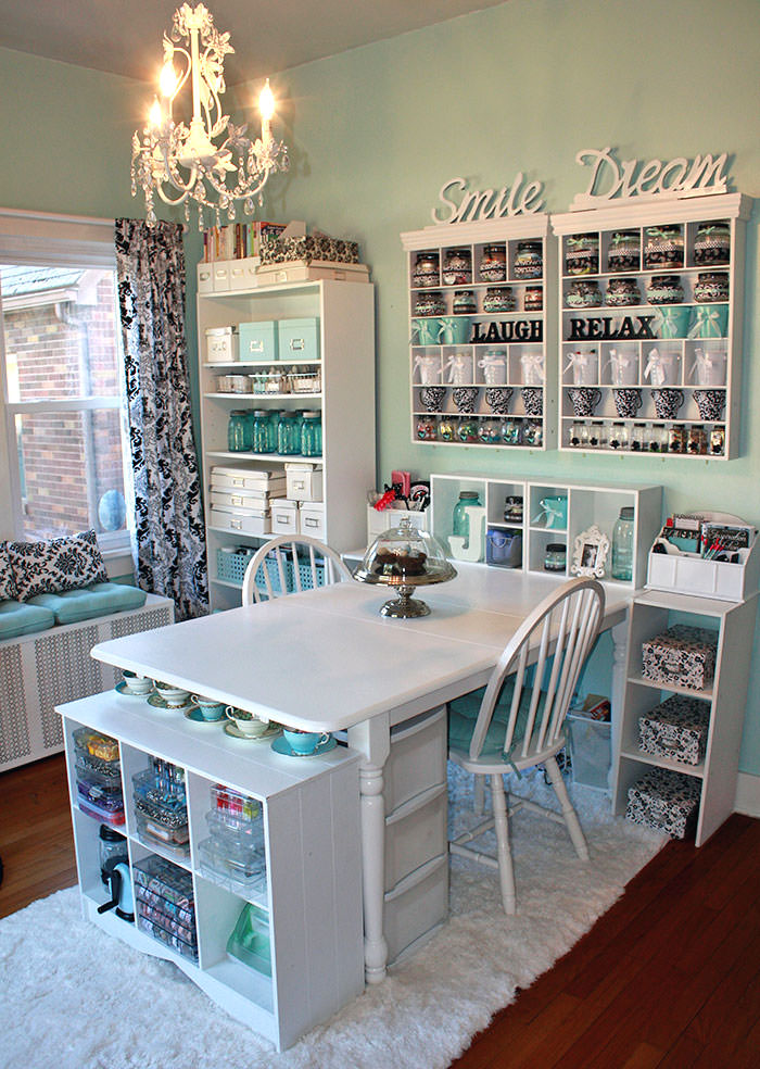 Diy Craft Room Ideas Projects The Budget Decorator