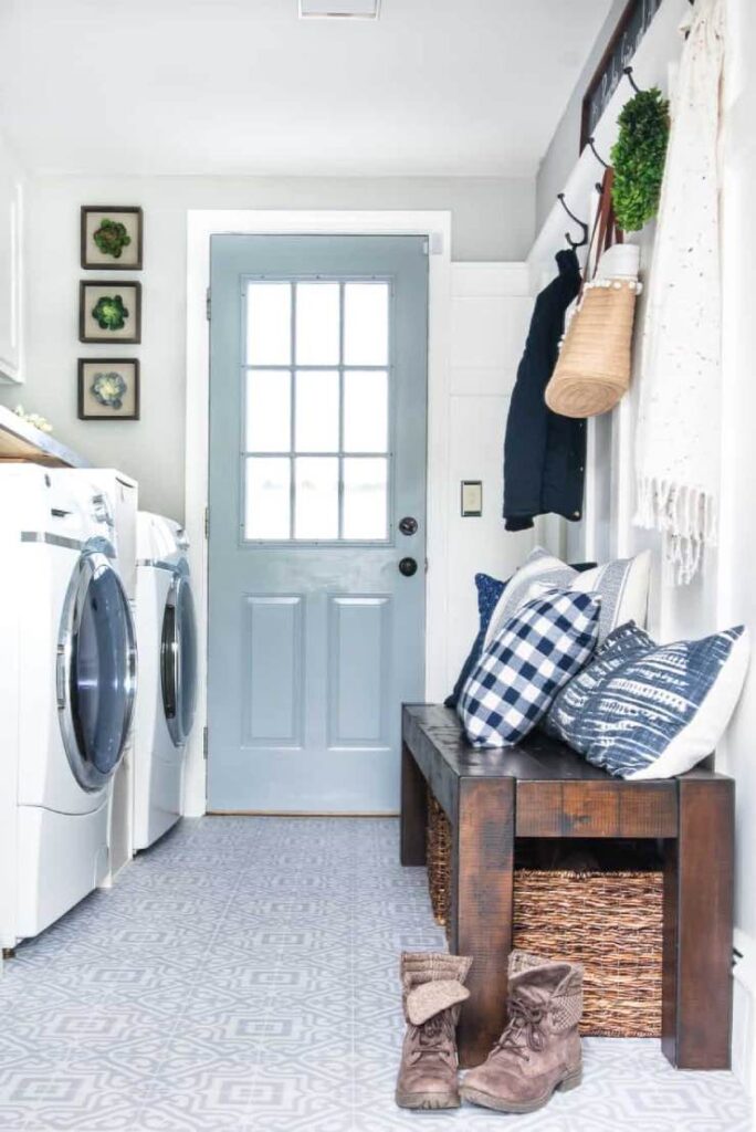 DIY Small Laundry Room Ideas & Makeovers • The Budget Decorator