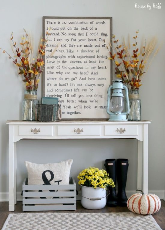 14 Easy And Cheap Fall Decor Ideas That Don T LOOK Cheap The   13 Fall Decorating Ideas 5 550x769 