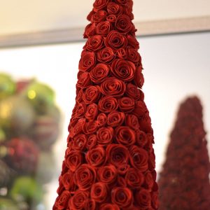 DIY Christmas Cone Trees- Roses Tree