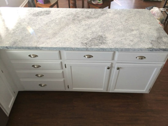 faux granite kitchen table