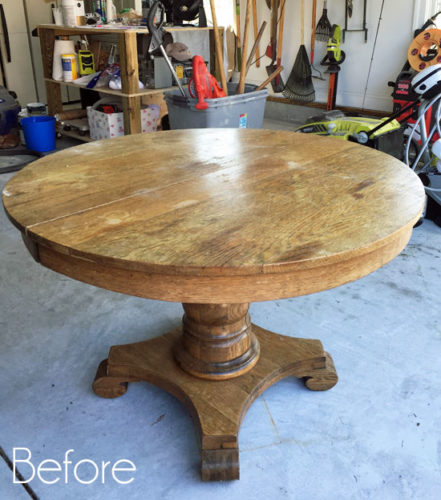 DIY Dining Table Makeovers - Before & Afters • The Budget Decorator