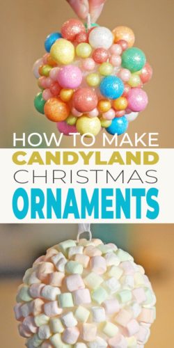 DIY Candyland Christmas Decorations • The Budget Decorator