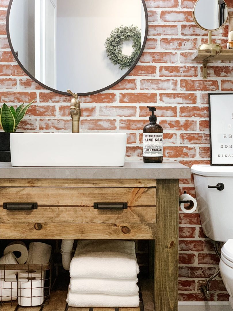 Diy Bathroom Vanity Modern at Derek Smith blog