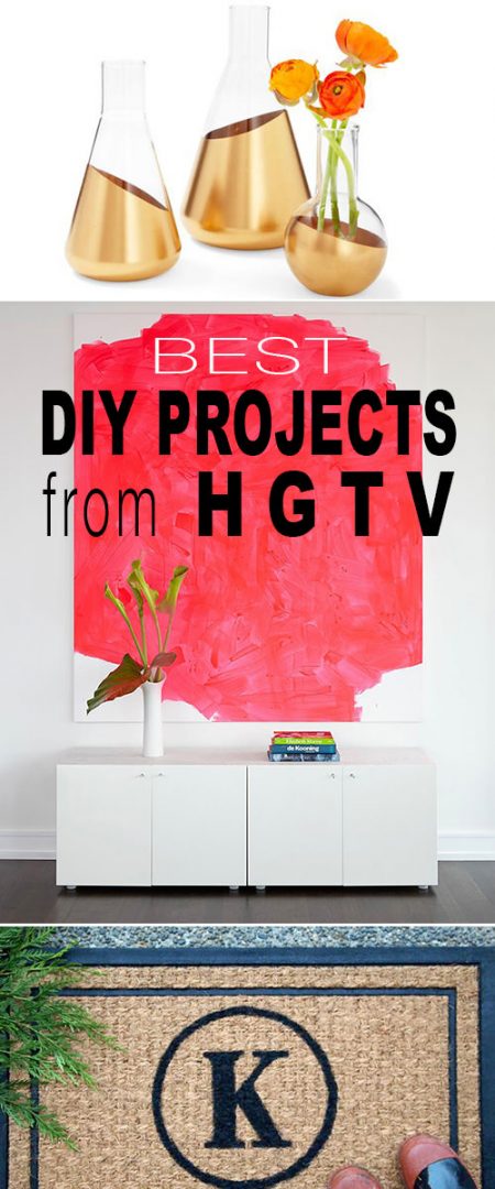 Best DIY Projects From HGTV The Budget Decorator   DIY Projects From Hgtv Copy 450x1080 