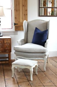 How To Reupholster A Chair • The Budget Decorator