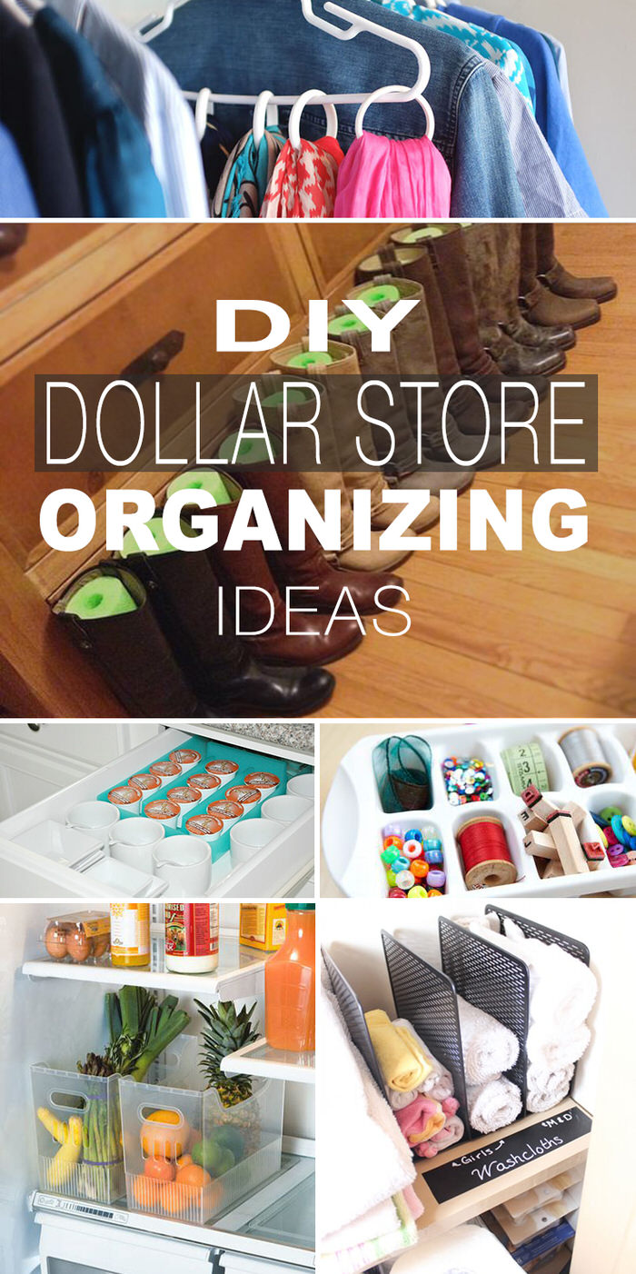 Dollar Store Organizing Ideas The Budget Decorator