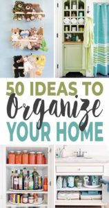 50 Inexpensive Home Organization Ideas The Budget Decorator   50 Ideas To Organize Your Home New New 158x300 