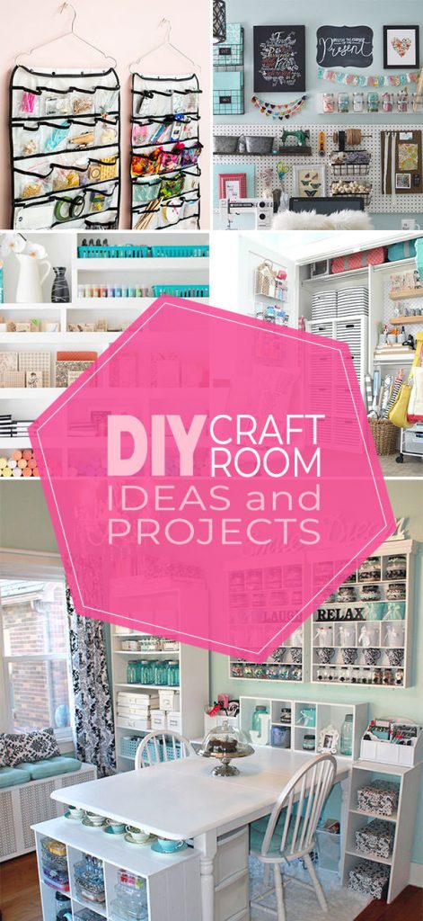 DIY Craft Room Ideas & Projects • The Budget Decorator