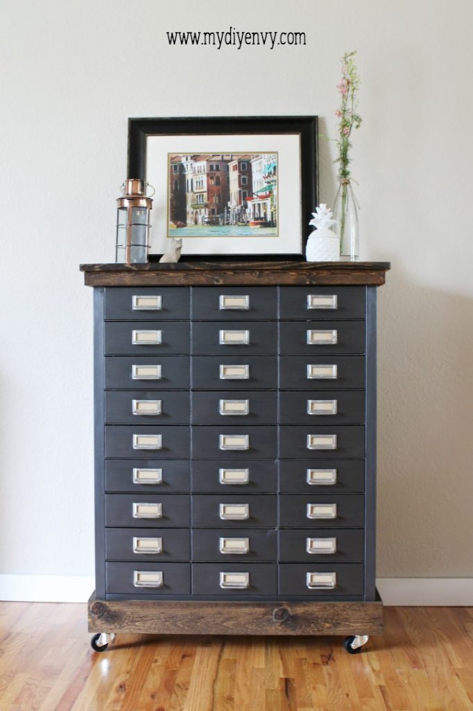 12 Fabulous Filing Cabinet Makeovers • The Budget Decorator