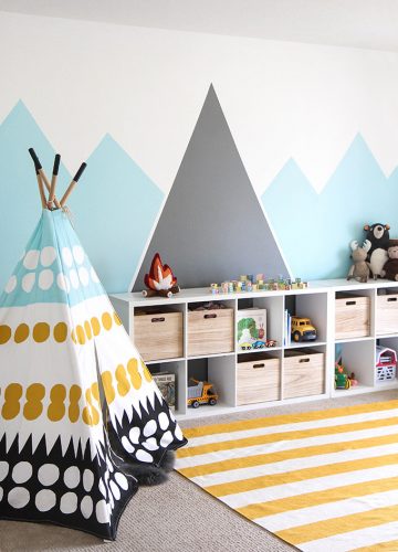 DIY Wall Mural Ideas for Kids - 10 Easy Projects • The Budget Decorator