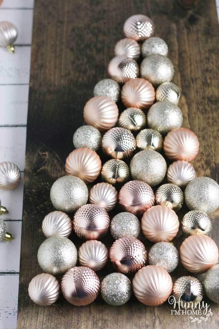 Dollar Store DIY: Easy Diamond Dust Ornaments  Little House of Four -  Creating a beautiful home, one thrifty project at a time.