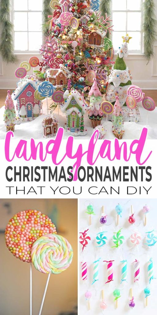 DIY Candyland Christmas Decorations & Ornaments • The Budget Decorator