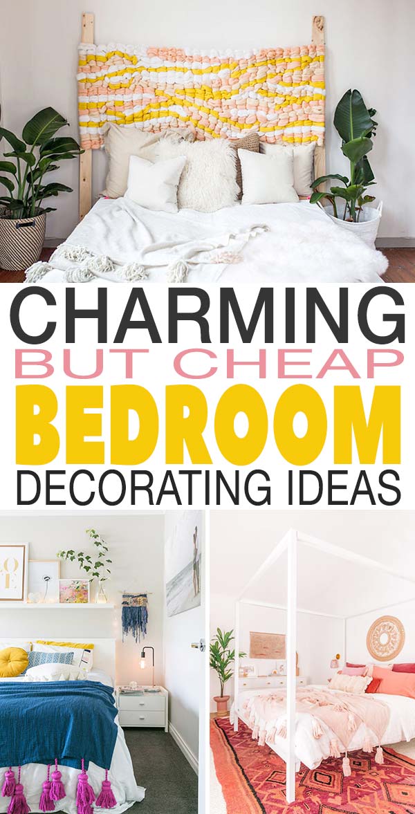 Charming But Cheap Bedroom Decorating Ideas The Budget