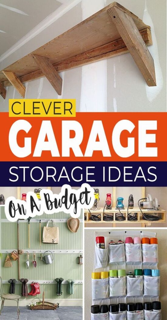 DIY Garage Storage Ideas (on a Budget!) • The Budget Decorator
