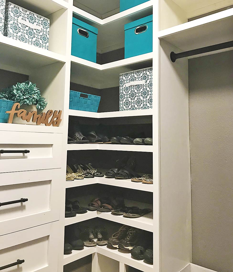 closet shelf organizer ideas