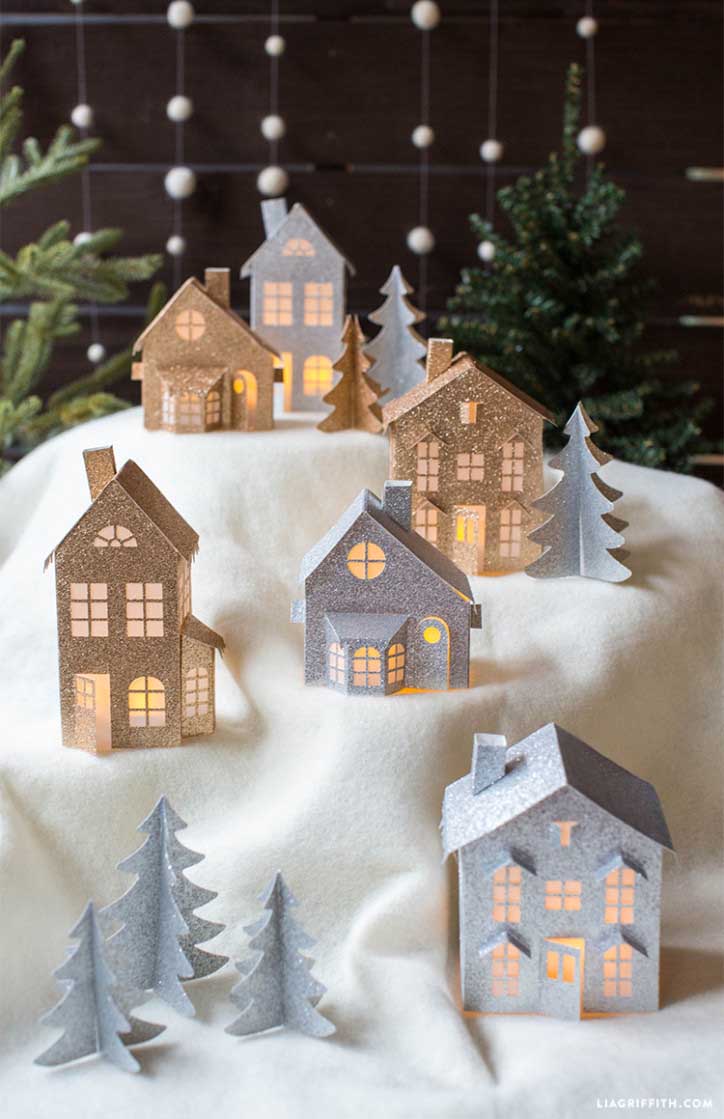 Magical Christmas Village Ideas You Can DIY • The Budget Decorator
