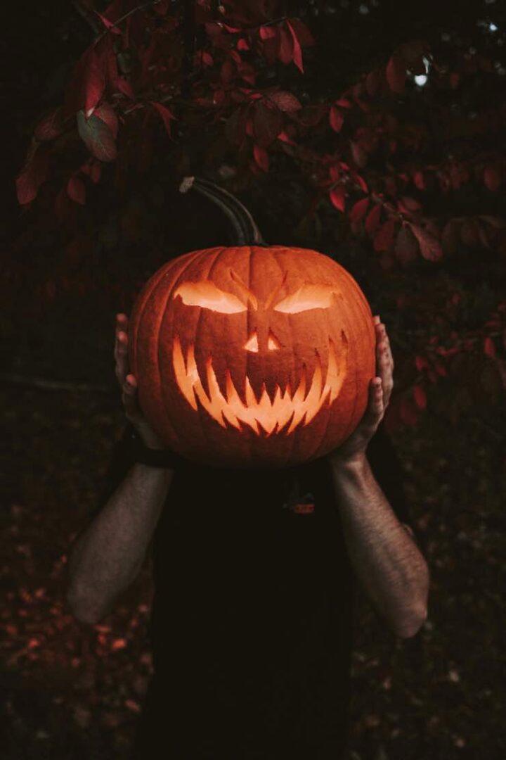 Easy & Scary Jack-O-Lantern Faces Anyone Can Carve! • The Budget Decorator