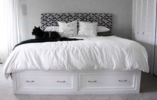 37 Gorgeous DIY Bed Frame Ideas & Projects • The Budget Decorator