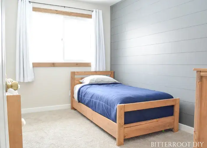 basic twin bed frame