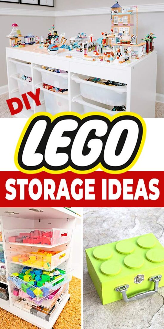 11 DIY Lego Storage Ideas (For Less Legos Stomped On By Mom & Dad ...