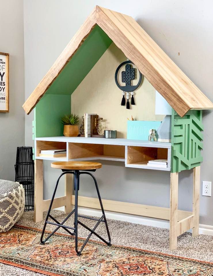 DIY Kids Desk Ideas That Are Easy to Build • The Budget Decorator