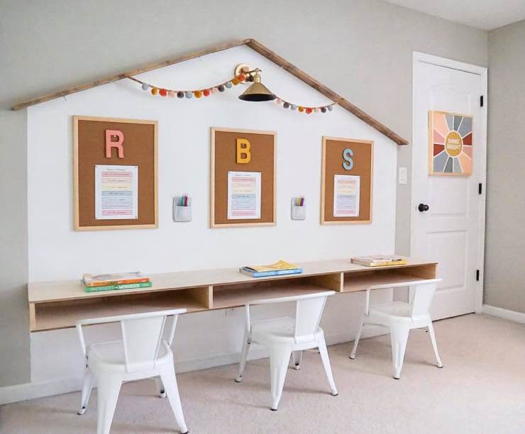 DIY Kids Desk Ideas That Are Easy to Build • The Budget Decorator