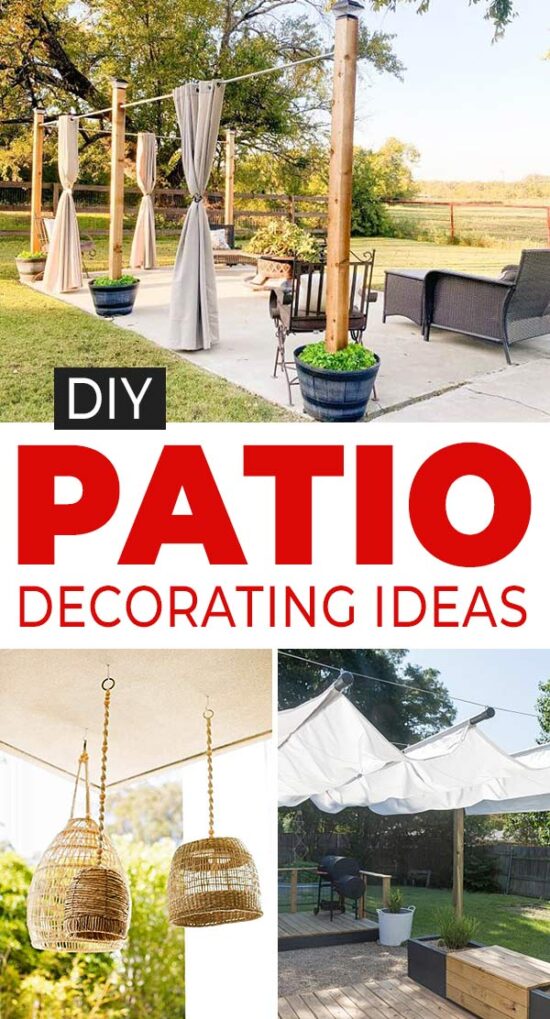 DIY Patio Decorating Ideas to Perfect Your Home! • The Budget Decorator