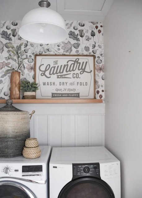 Small Laundry Room Makeover! - Jessica Welling Interiors