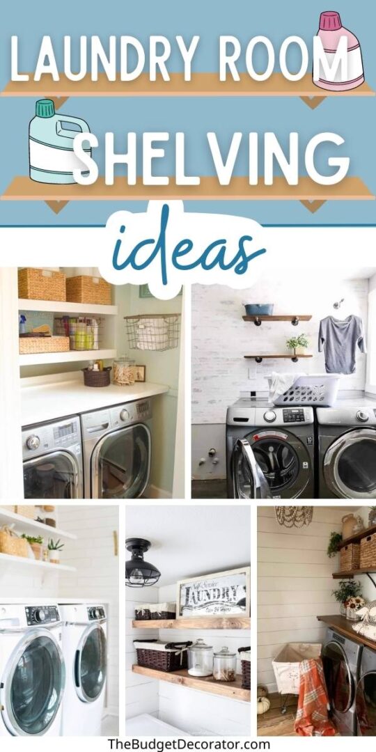 Laundry Room Shelving Ideas That Look Great and Maximize Your Space ...