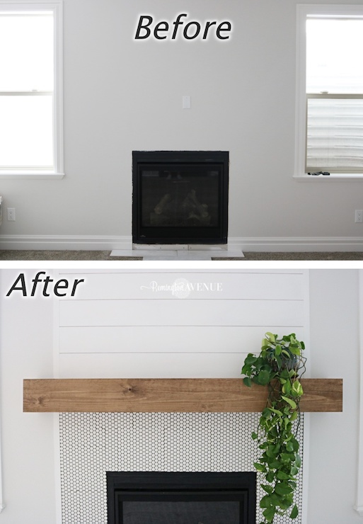 9 DIY Fireplace Ideas: Makeovers, Mantels, and More! • The Budget Decorator