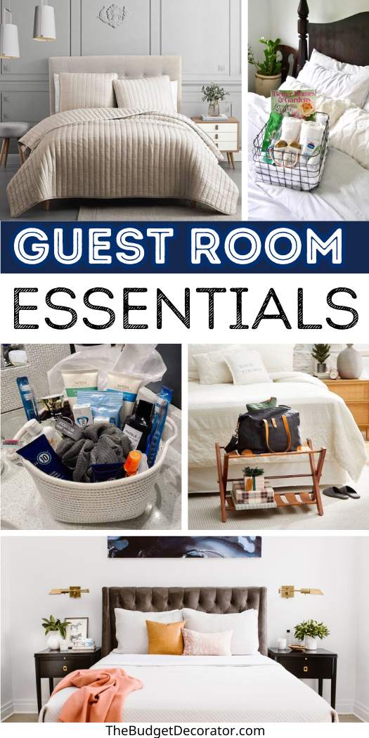 Create the Ultimate Guest Room: Essentials for Comfort and Convenience •  The Budget Decorator