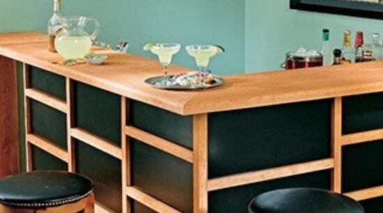 DIY Basement Bar