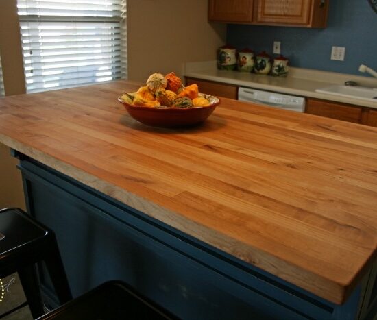 alder wood butcher block countertop